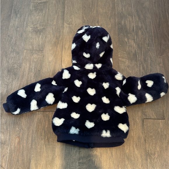 Baby Gap Faux Fur Bomber Jacket - Picture 3 of 4